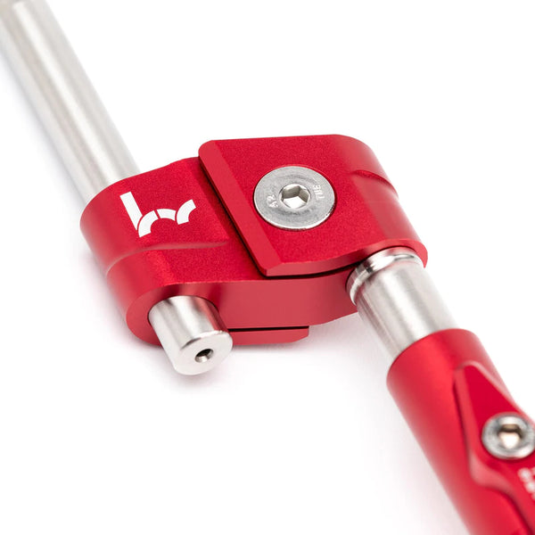 Hybrid Racing Performance Adjustable Short Shifter - Red - Honda Acura B / D Series