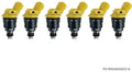 P2M 555cc Side Feed Injectors Set of 6 Kit - Nissan R33 RB25DET Z32