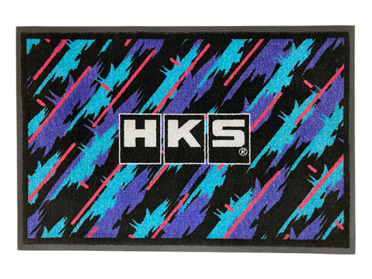 HKS Performance Floor / Door Mat- Circuit Oil Splash