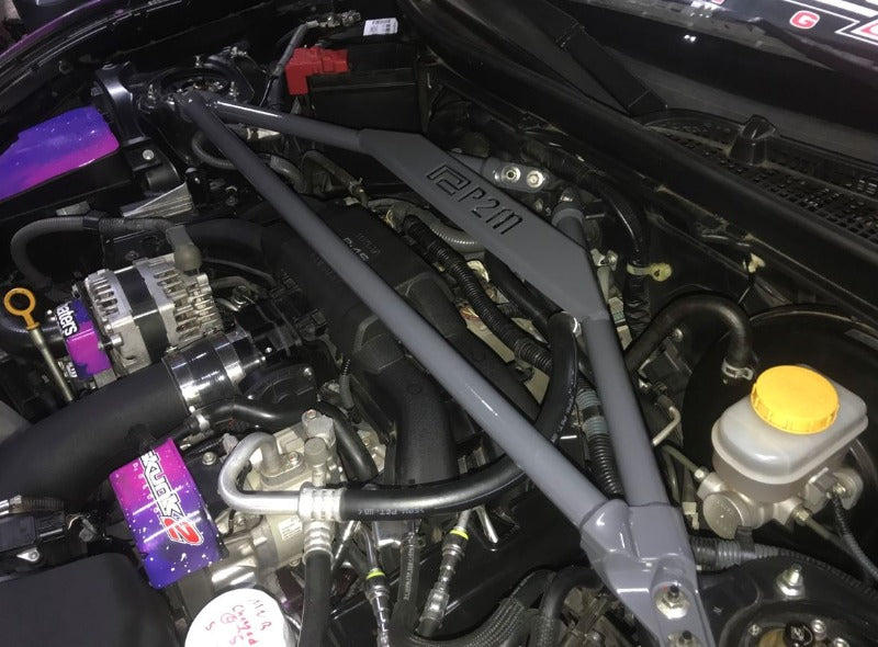 P2M 3pt Front Strut Tower Bar Brace - FR-S BRZ 86 GT86
