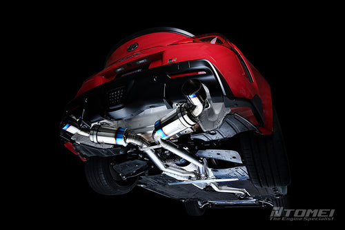 Tomei Expreme Ti Titanium Type D Dual Exhaust System - Toyota GR Supra (2020+)