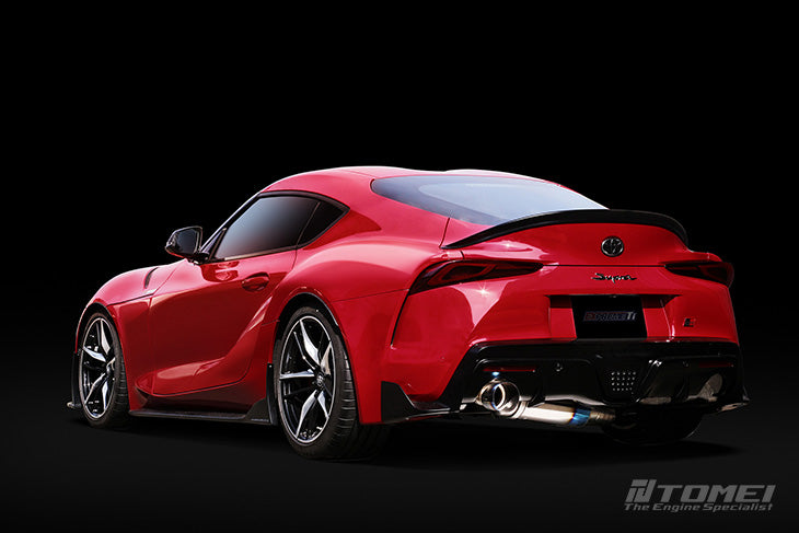 Tomei Expreme Ti Titanium Type R Single Exit Exhaust System - Toyota GR Supra (2020+)