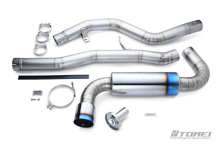 Tomei Expreme Ti Titanium Type R Single Exit Exhaust System - Toyota GR Supra (2020+)