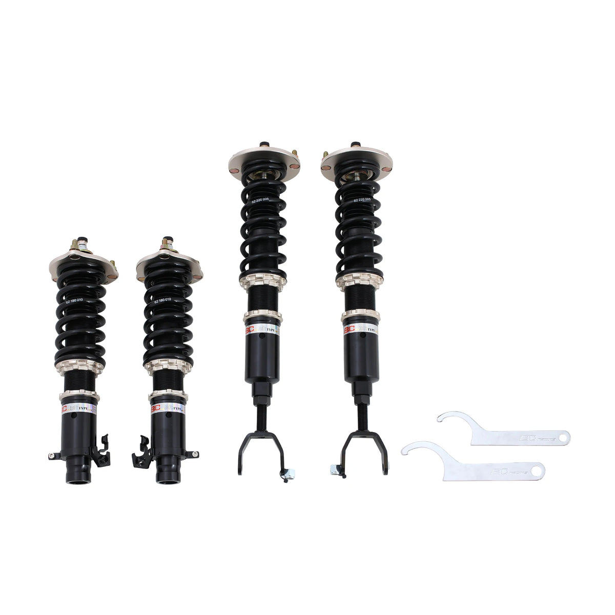 A-19-BR - BC Racing BR Coilovers - Honda Prelude [BA/BB] (1992-2001)