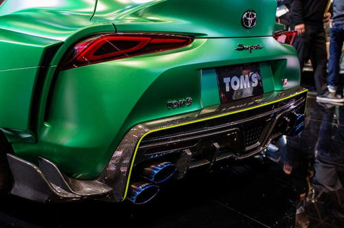 Tom's Racing Dry Carbon Rear Lower Diffuser - Toyota Supra A90 (2019+)
