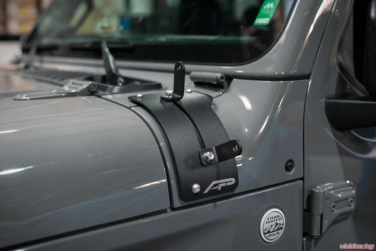 VR Performance A-Pillar Adjustable Light Bracket Kit - Jeep Wrangler JL | Gladiator JT (2018+)
