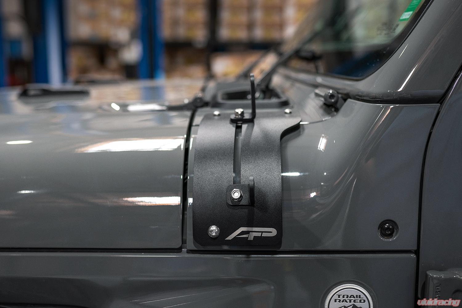 VR Performance A-Pillar Adjustable Light Bracket Kit - Jeep Wrangler JL | Gladiator JT (2018+)