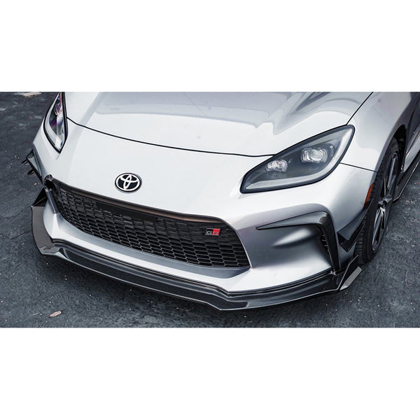 Apr Racing Spoiler FA-522005 - APR Carbon Fiber Front Airdam Spoiler - Toyota GR86 (22 ...