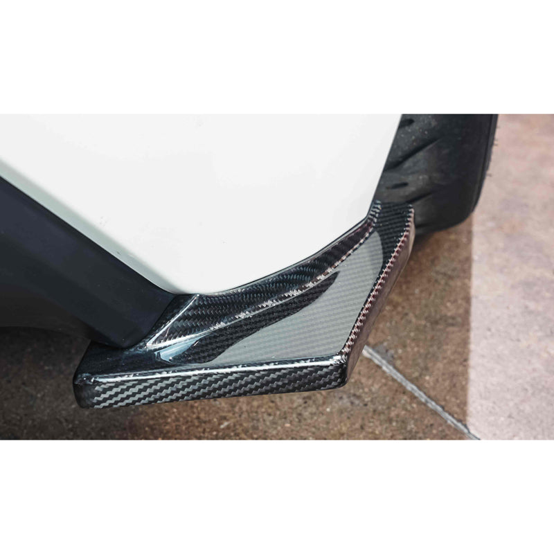 APR Performance Carbon Fiber Rear Bumper Spats / Skirts - Subaru BRZ / Toyota GR86 (2022+)