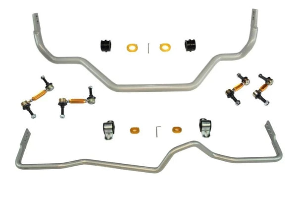 Whiteline Front & Rear Sway Bar Kit w/ Bushings & Links - Nissan Z33 350z / Infiniti V35 G35 Coupe