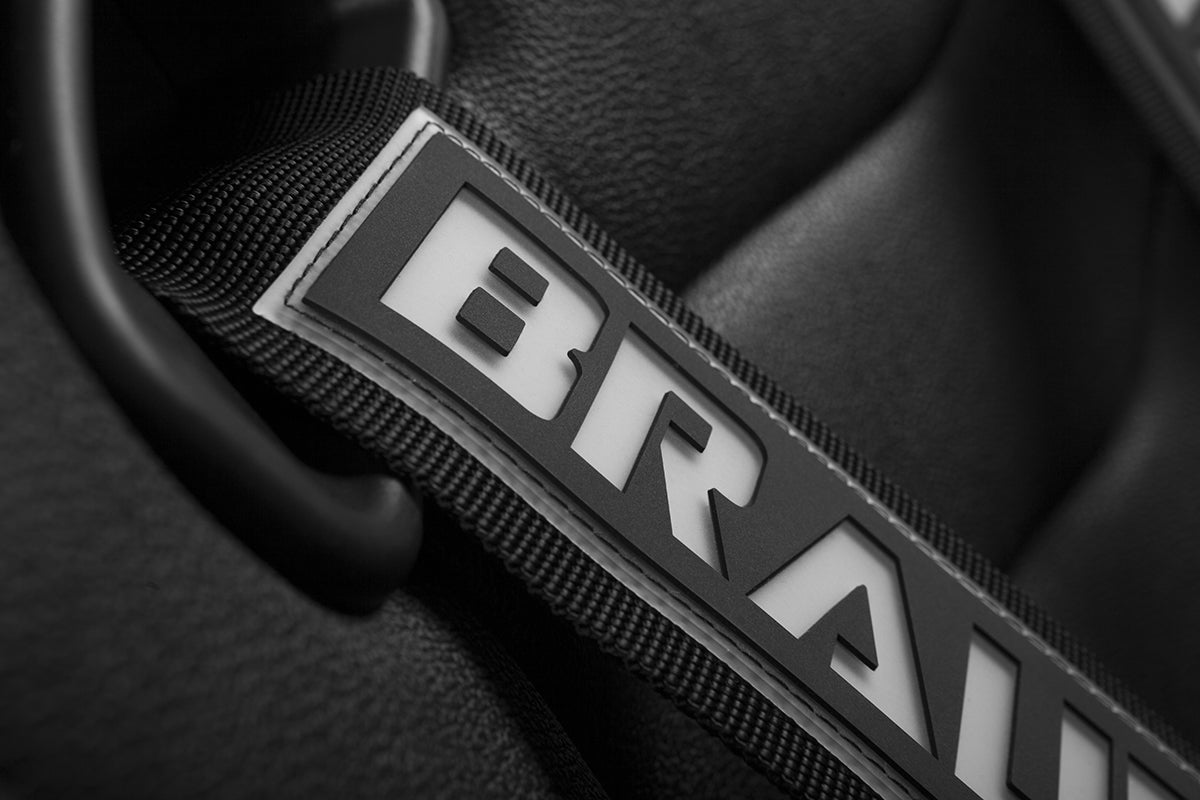 BRAUM Racing 6 Point 3" FIA Certified Racing Single Harness - BLACK
