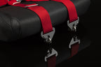 BRAUM Racing 6 Point 3" FIA Certified Racing Single Harness - RED