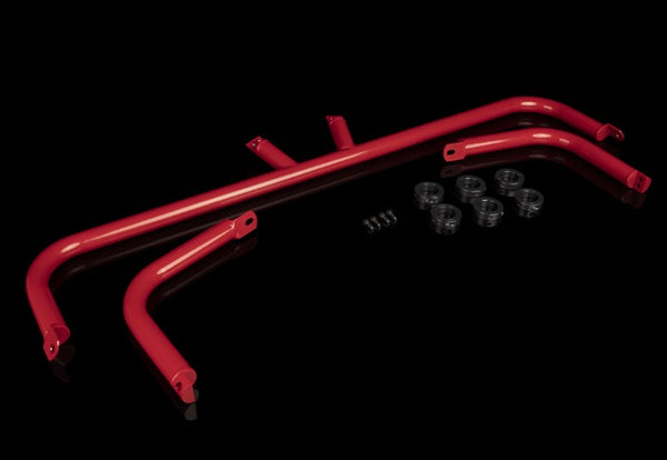 BRAUM Racing Seat Belt Harness Bar Kit - Red Gloss - Nissan Z33 350z (2003-2008)