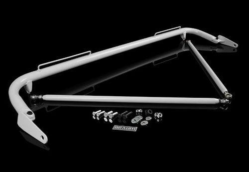 BRAUM Racing Universal Harness Bar Kit 48-51" - White Gloss