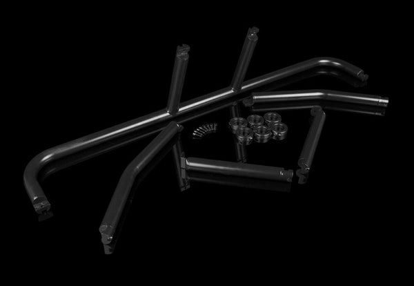 BRAUM Racing Black Matte / Satin Seatbelt Harness Bar Kit - Ford Mustang (2015-2020)