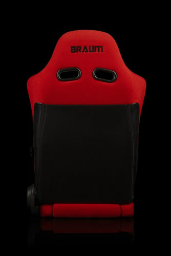 BRAUM RACING ADVAN SERIES SPORT RECLINABLE SEATS (RED CLOTH) – PAIR