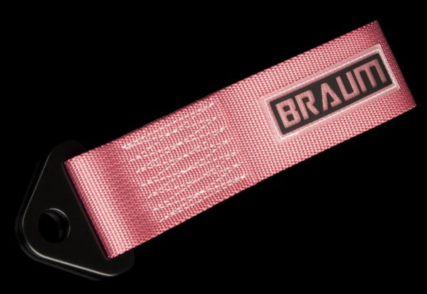 Braum Racing Universal Tow Strap - Pink