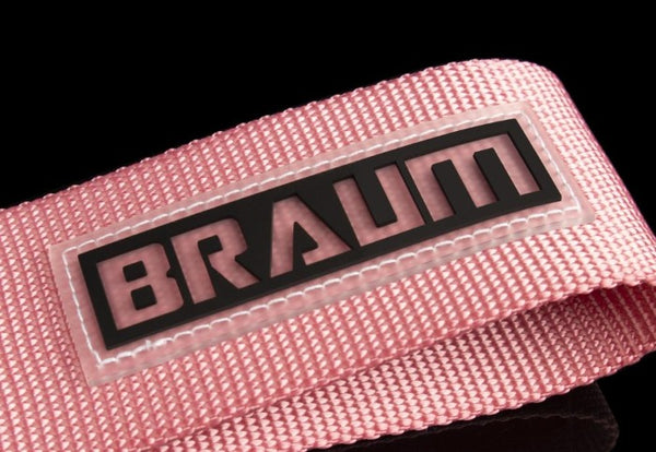 Braum Racing Universal Tow Strap - Pink