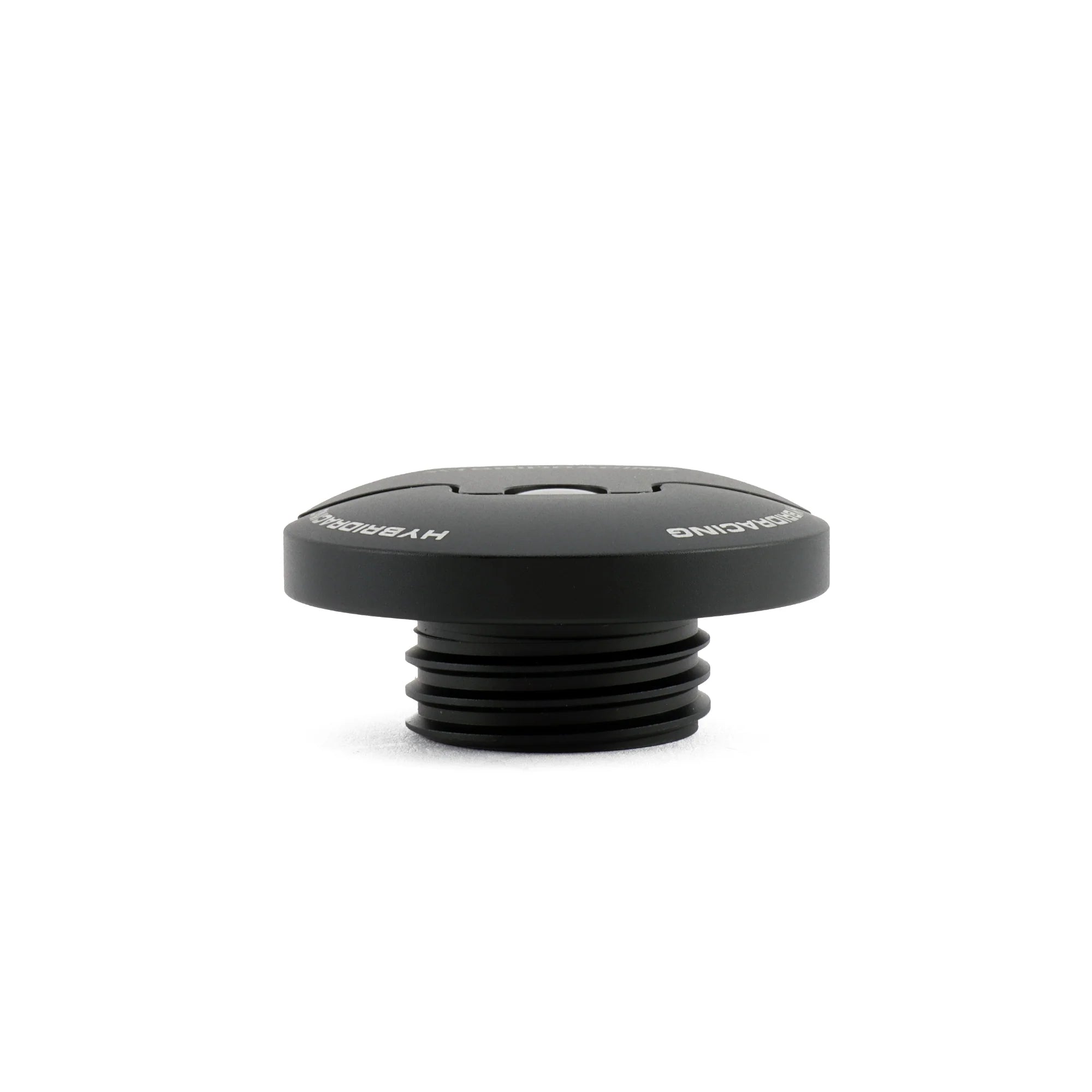 Hybrid Racing V2 Slim Oil Cap - Black - Universal Acura & Honda