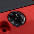 Hybrid Racing V2 Slim Oil Cap - Black - Universal Acura & Honda