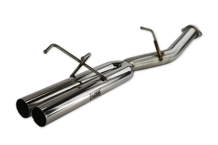 IS-EPDUAL-S13 - ISR 3" EP (Straight Pipes) Dual Tip Exhaust System - Nissan 180sx 240sx S13 (1989-1994)