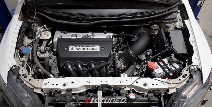 K-Tuned 3.5" Short Ram Intake System - Honda Civic Si w/ Stock Throttle Body Coupler (2012-2015)