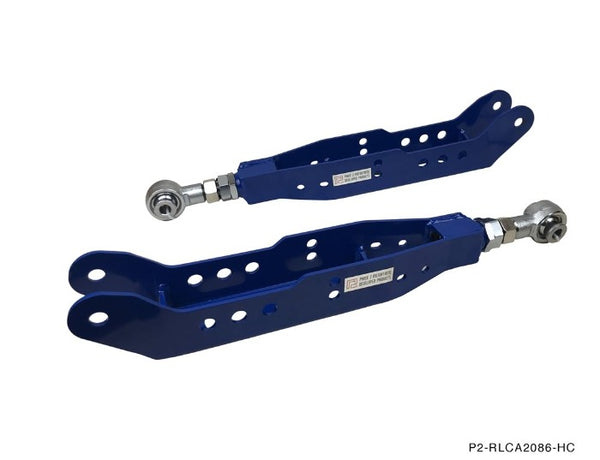 Phase 2 Motortrend (P2M) Adjustable Rear Lower Control Arms (Extreme) - Subaru WRX & STI (2006+)