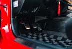 Phase 2 Motortrend (P2M) Checkered Floor Mats Dark Grey - Mitsubishi Lancer Evolution EVO 8 & 9 (2003-2007)