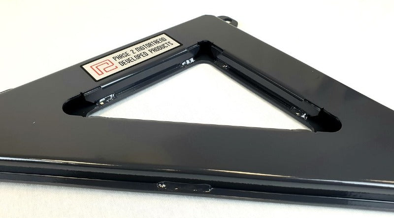 P2M Steel Front Fender Braces Set - Nissan Z34 370Z (2009+) - P2-FB370Z-SRE