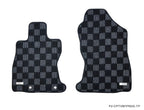 Phase 2 Motortrend (P2M) Checkered Carpet Race Floor Mats Front & Rear - Subaru WRX (VBF) 2022+