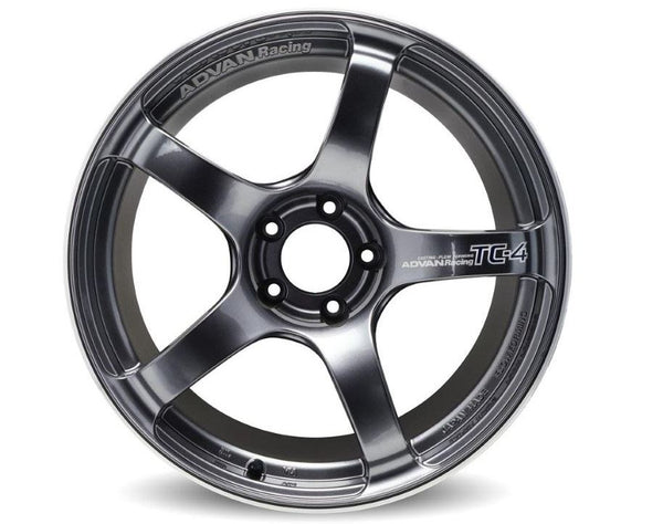 Advan Racing TC4 17x9.0 / 5x114.3 / +63mm Offset - Gunmetallic