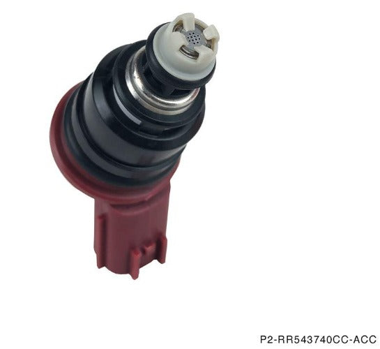 P2M 740cc Side Feed Injectors Set of 6 Kit - Nissan R33 RB25DET Z32 300zx VG30 - P2-RR544740CC-6