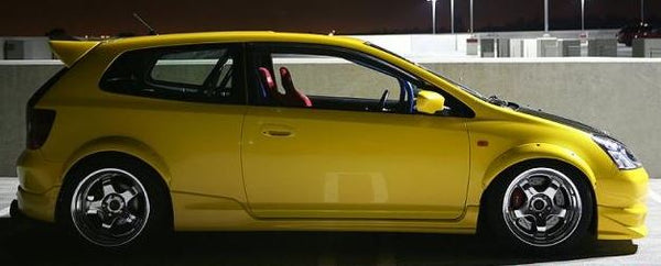 Seibon MG Style Carbon Fiber Rear Spoiler - Honda Civic Si Hatchback EP3 (2002-2005)