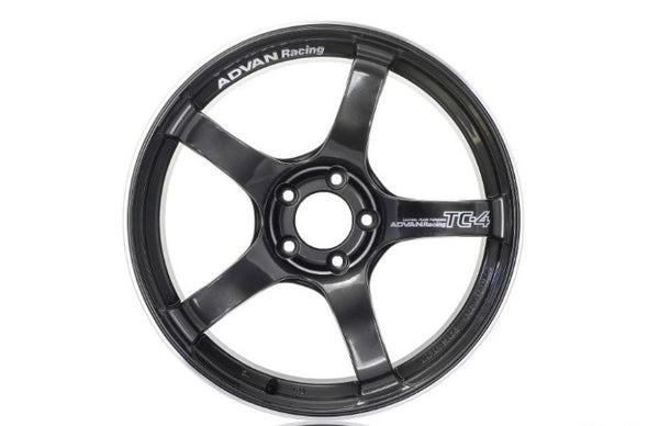 Advan Racing TC4 16x7.5 / 4x100 / +40mm Offset - Black Gunmetallic