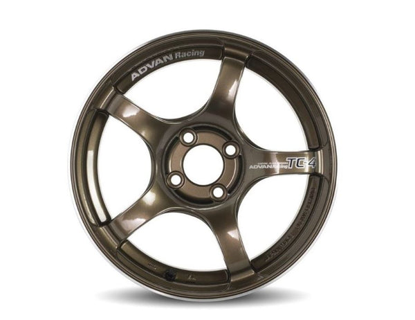 Advan Racing TC4 17x8.0 / 4x100 / +35mm Offset - Bronze Metallic