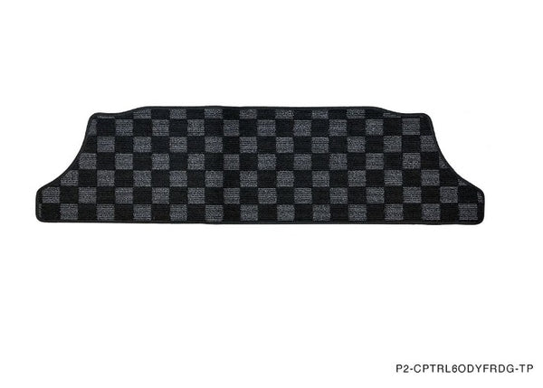 Phase 2 Motortrend (P2M) Checkered Carpet Race Floor Mats Front & Rear - Honda Odyssey RL6 (2018+)