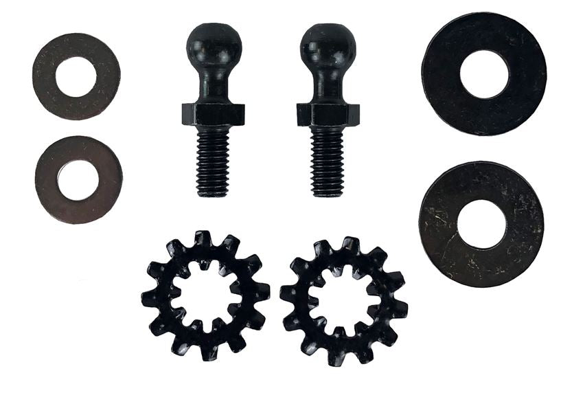 Phase 2 Motortrend (P2M) Black Series Engine Hood Bonnet Dampers Set - Toyota Tacoma (2006-2015)