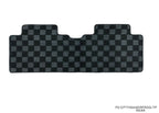 Phase 2 Motortrend (P2M) Checkered Carpet Race Floor Mats - Honda Civic Sedan FA5 (2006-2011)