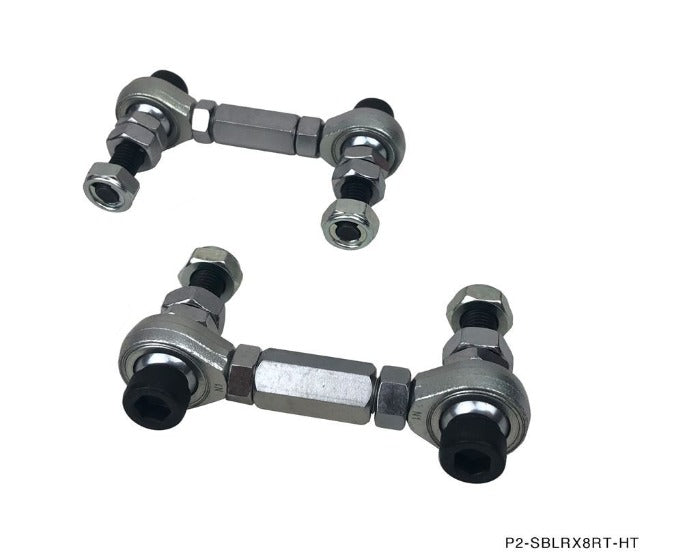 P2M Adjustable F&R Sway Bar End Drop Links - Mazda RX-8 (2003-2012) - P2-SBLRX8FT-HC & P2-SBLRX8RT-HC