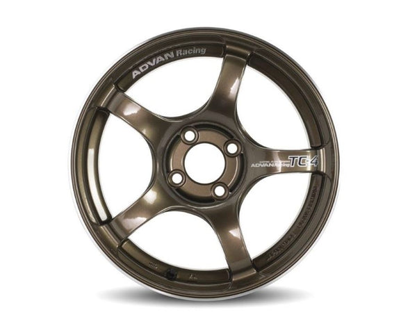 Advan Racing TC-4 Umber Bronze Metallic Wheel - 17x9.0 +45 5x114.3