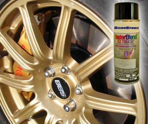 GrimmSpeed Wheel / Rim Touch Up Paint 12oz Aerosol Spray Can - BBS Gold