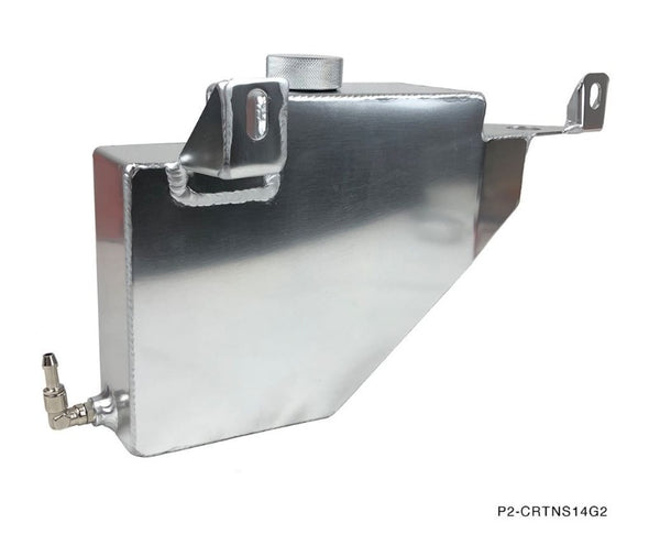 Phase 2 Motortrend (P2M) Gen 2 Coolant Over Flow Reservoir Expansion Tank - Nissan 240sx S14 (1995-1998)
