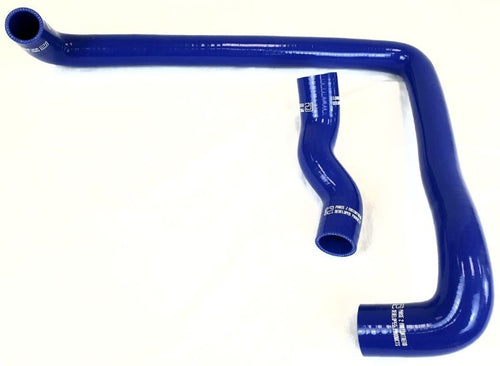 Phase 2 Motortrend (P2M) BLUE Silicone Reinforced Radiator Hoses - Nissan Z32 300zx VG30DETT (1990-1996)