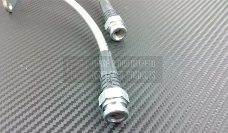 P2M Braided Rear Brake Lines - Honda S2000 AP2 (2006-2008) - P2-S2KAP2RR
