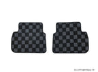 Phase 2 Motortrend (P2M) Checkered Carpet Race Floor Mats Front & Rear - Subaru WRX (VBF) 2022+