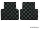 Phase 2 Motortrend (P2M) Checkered Flag Race Carpet Floor Mats Front & Rear - Honda Civic & Type R FK8 (2015-2022)