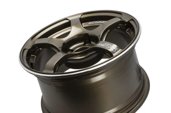 Advan Racing TC-4 Umber Bronze Metallic Wheel - 17x9.0 +45 5x114.3