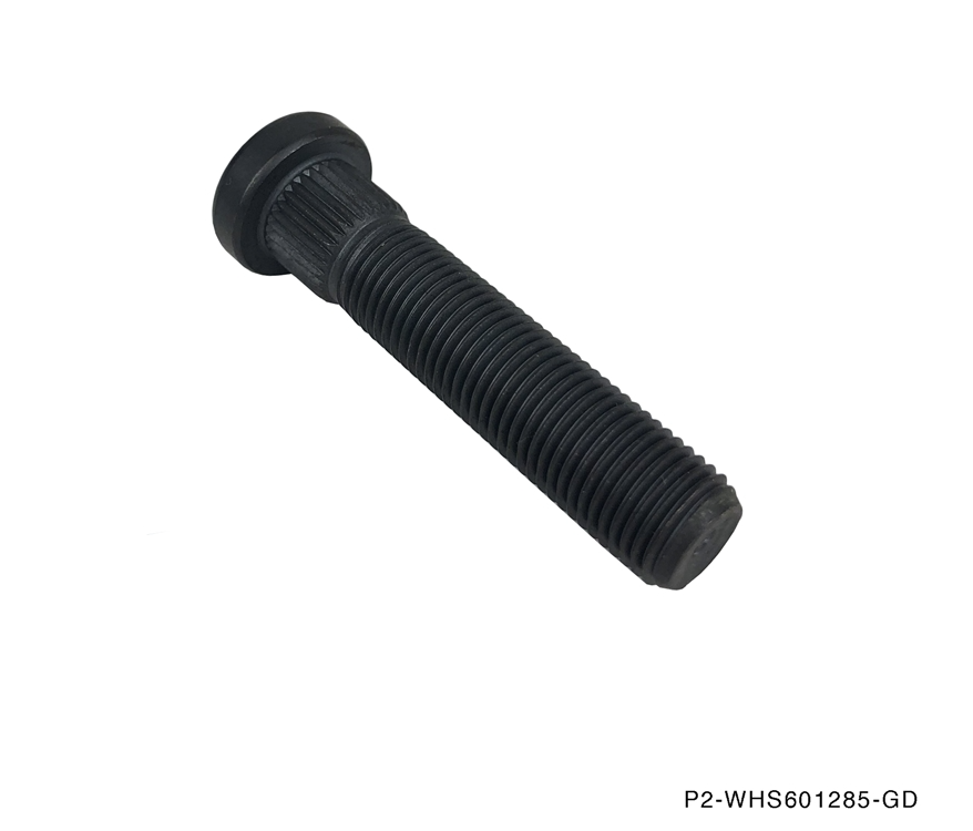 P2M 12.85MM Knurl Extended Wheel Studs Set of 5 - Nissan M12x1.25 - P2-WHS601285-GD x5