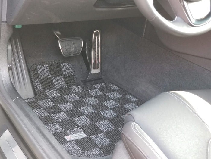 Phase 2 Motortrend (P2M) Dark Grey Floor Mats Set - Toyota Supra A90 (2019+)