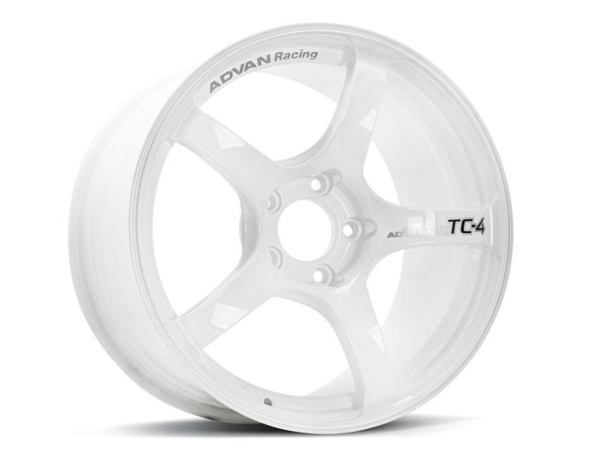 Advan Racing TC4 18x8 / 5x114.3 / +12mm Offset - White
